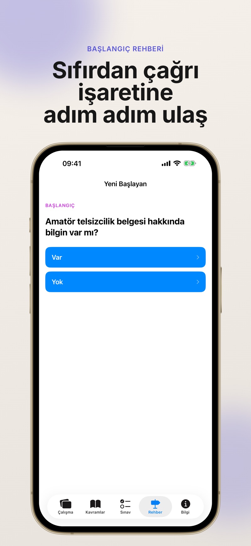 Sınava kayıt sürecini detaylandıran adım adım başvuru rehberi.